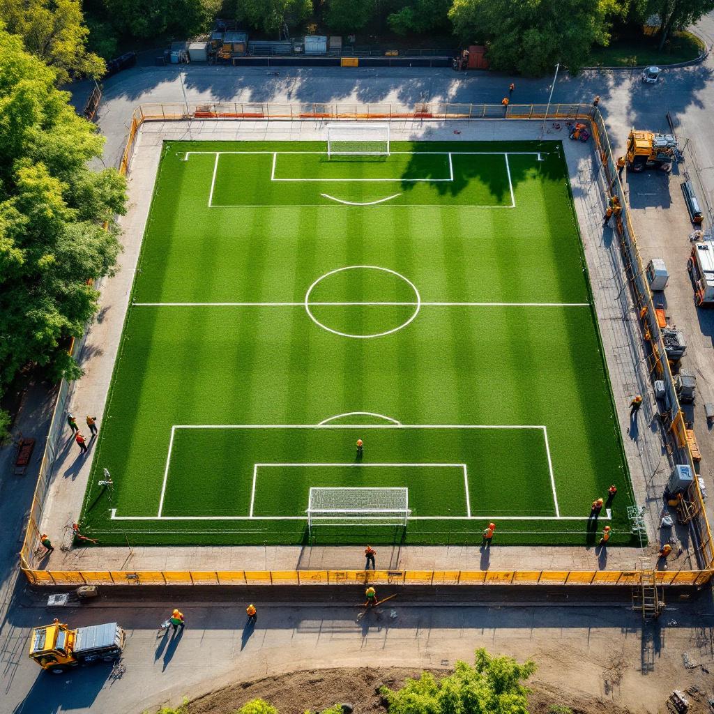 Construccion de Canchas de Futbol 7