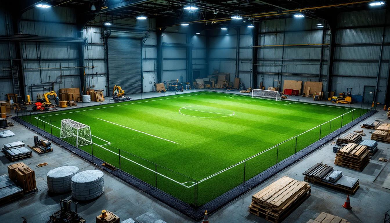 Construccion de Canchas de Futbol 7